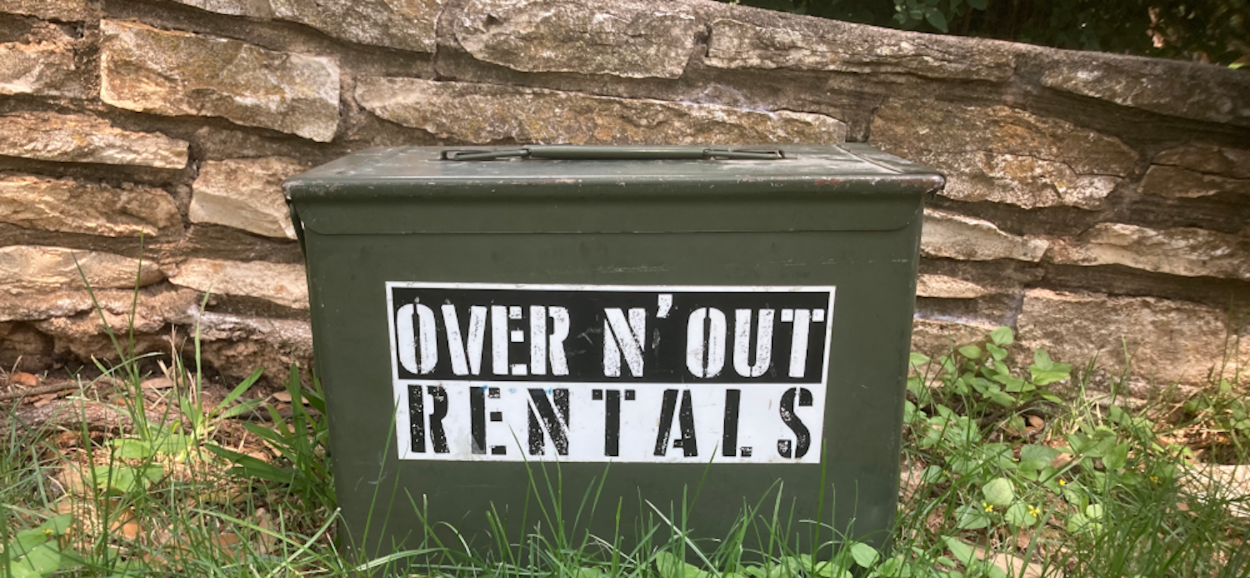 Over N Out Rentals ammo can