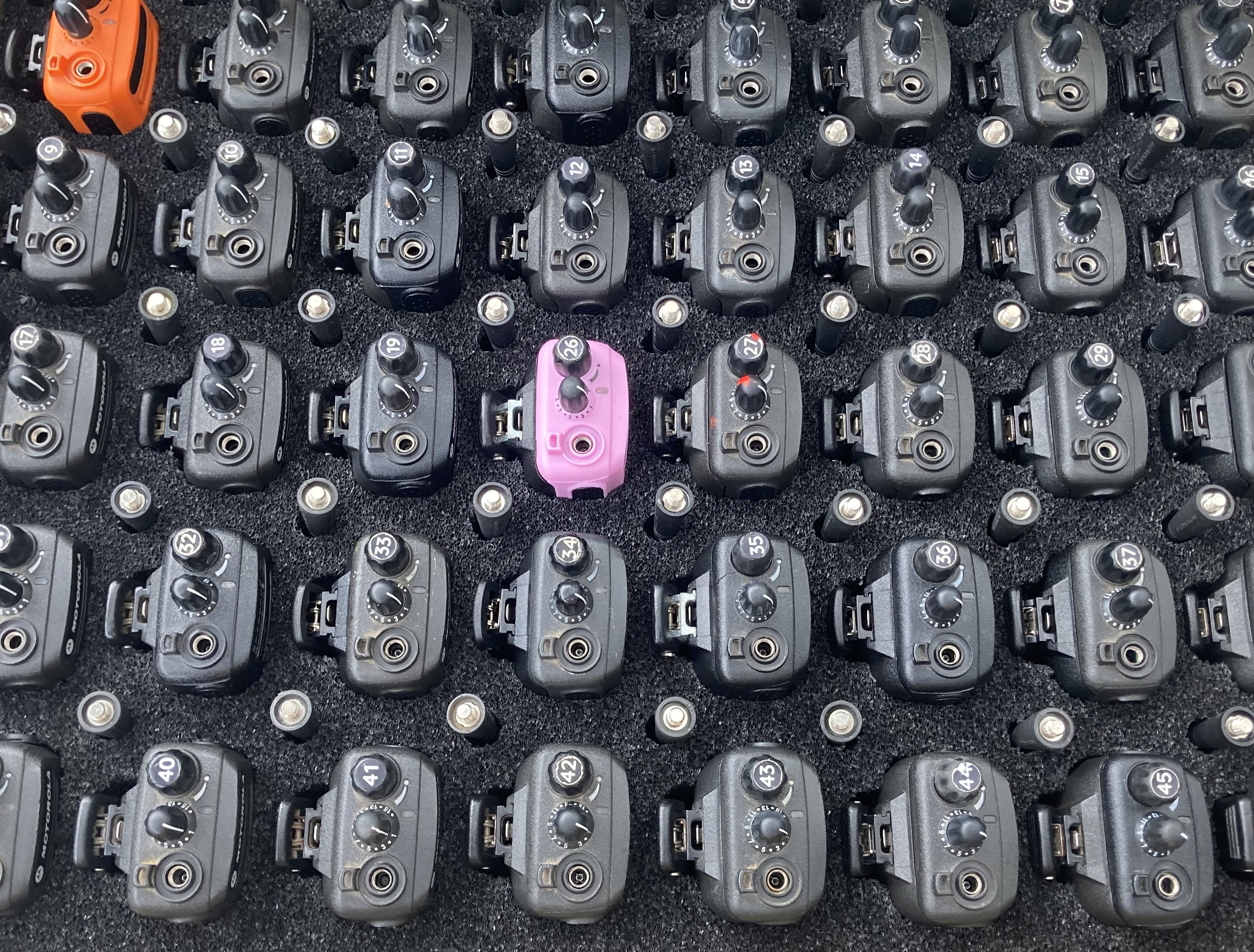 Over N Out walkie talkie inventory case