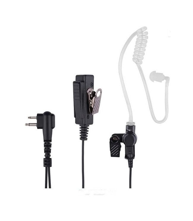 Surveillance earpiece single-wire